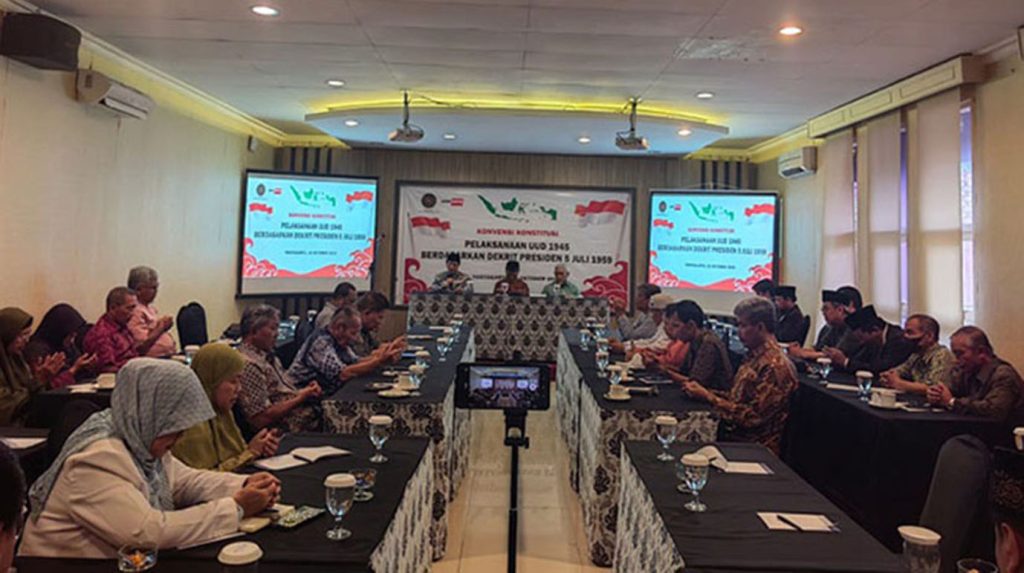 Konvensi Konstitusi Pelaksanaan UUD 1945 Berdasarkan Dekrit Presiden 5 Juli 1959
